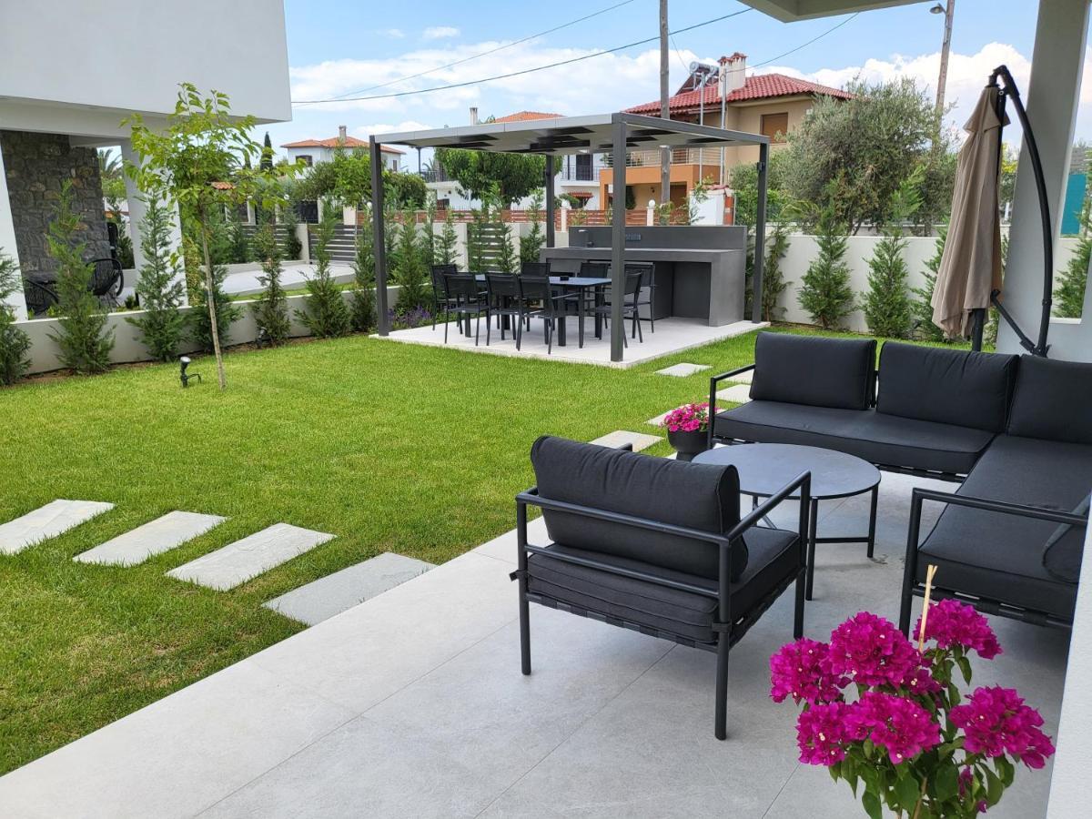 Olea Valley Holiday Villa Nikiti  Exteriör bild