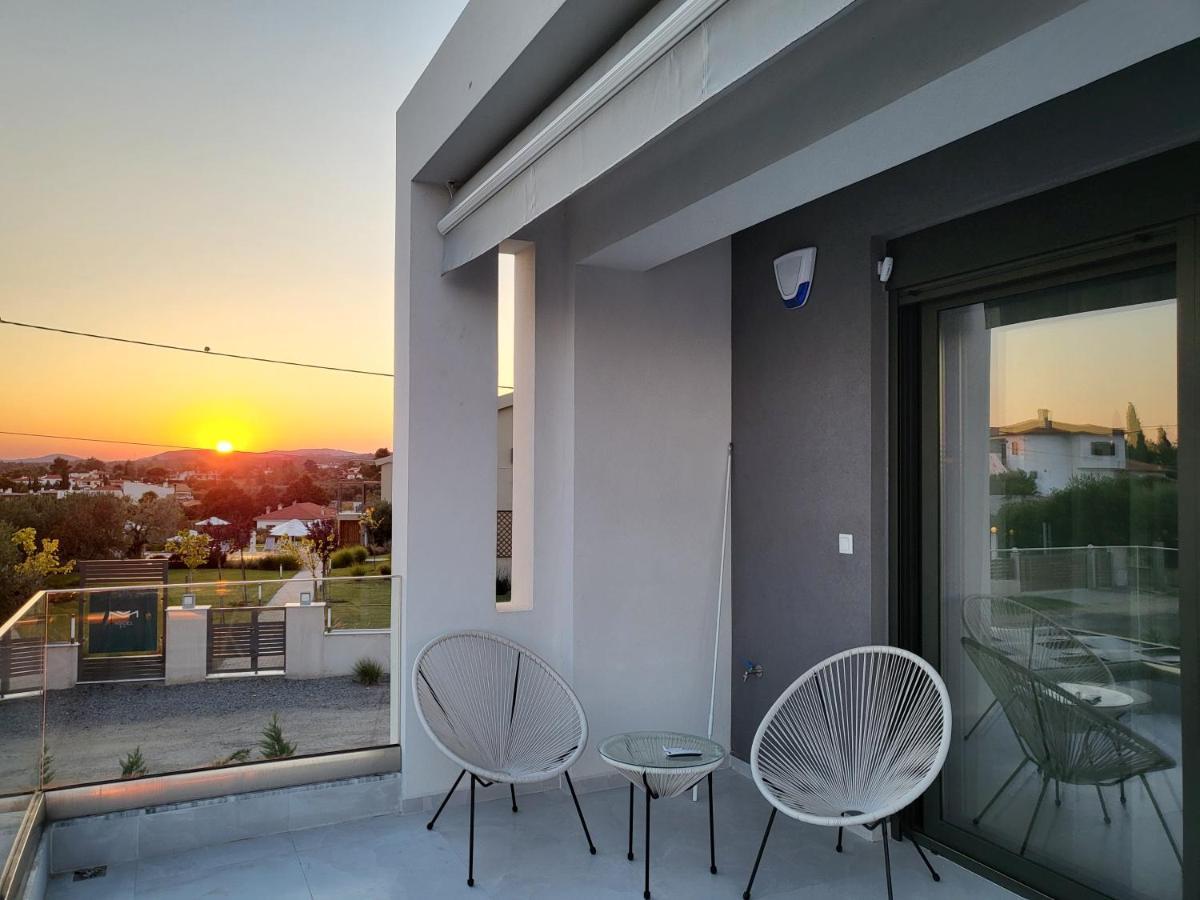 Olea Valley Holiday Villa Nikiti  Exteriör bild