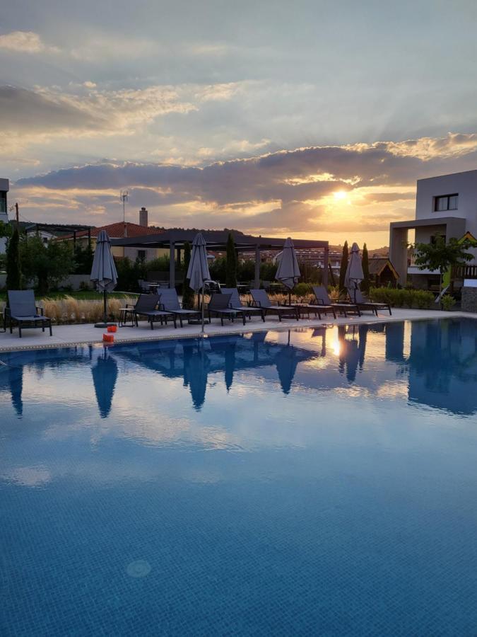 Olea Valley Holiday Villa Nikiti  Exteriör bild