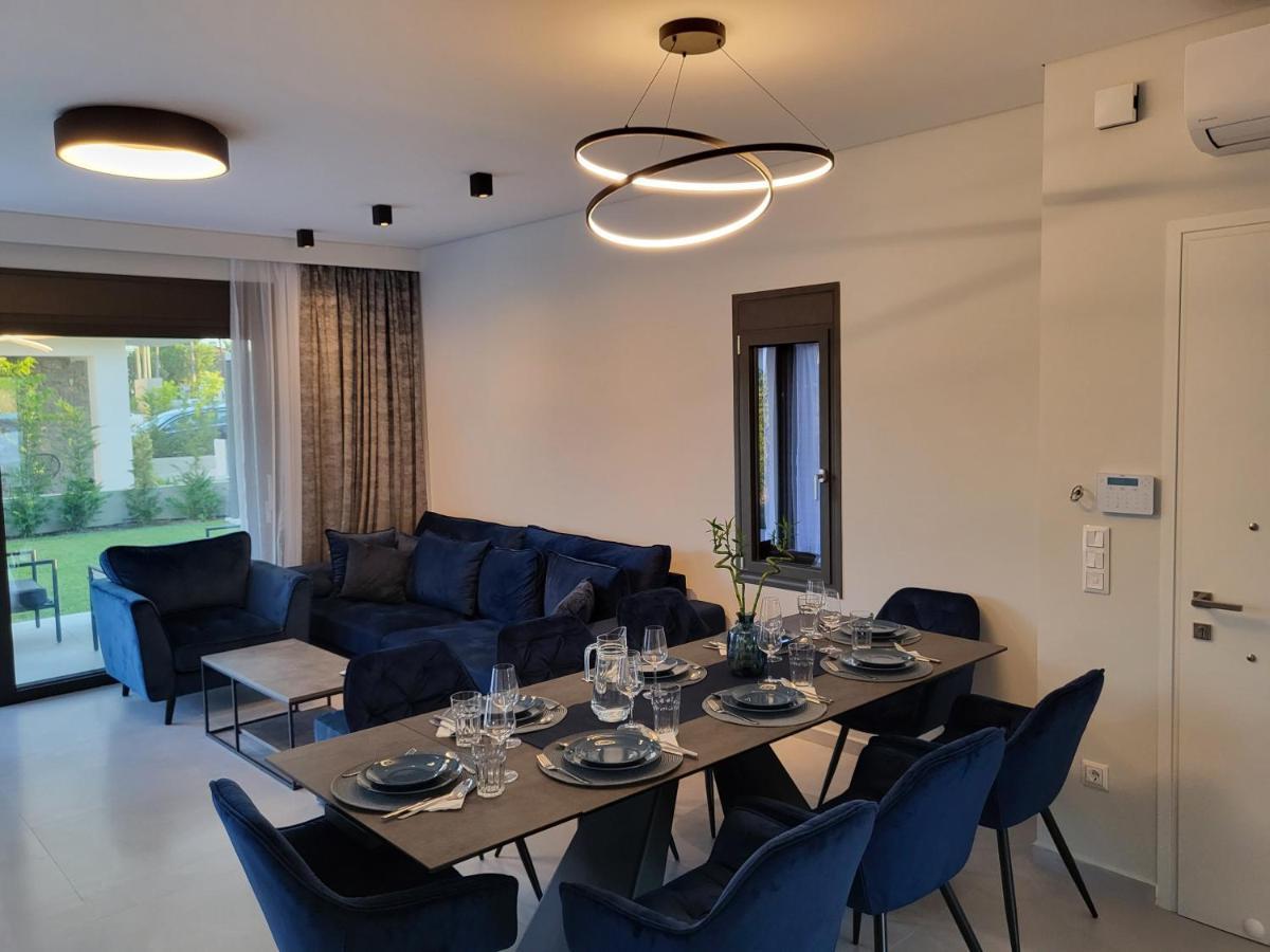 Olea Valley Holiday Villa Nikiti  Exteriör bild