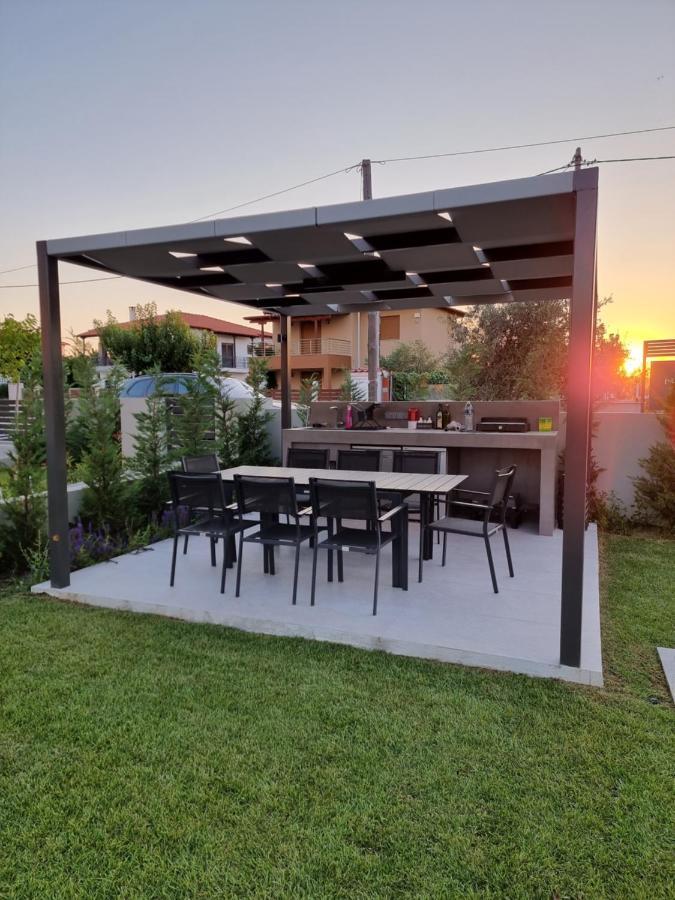 Olea Valley Holiday Villa Nikiti  Exteriör bild