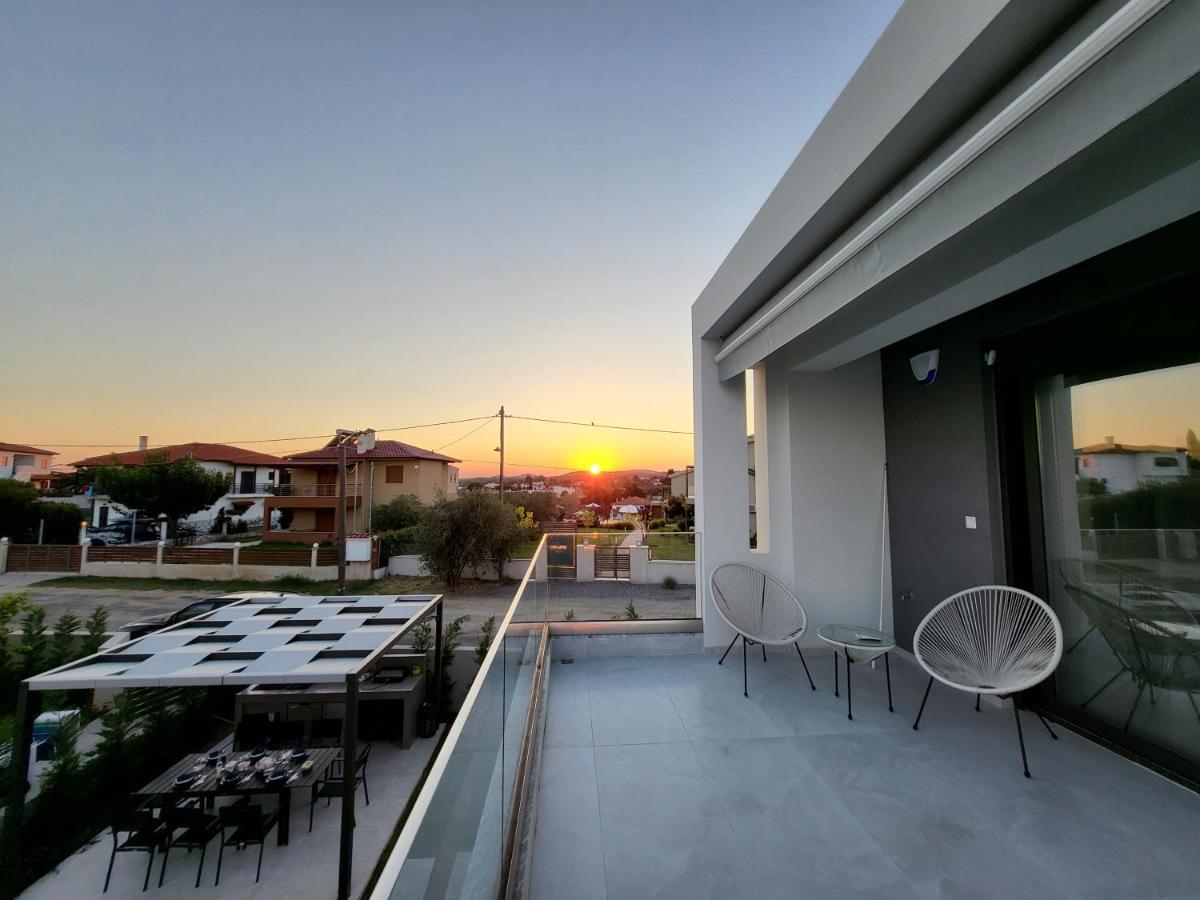 Olea Valley Holiday Villa Nikiti  Exteriör bild